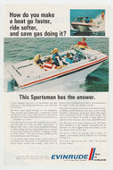 Evinrude Outboard Motors - Vintage Ad - (The Sportsman) # 1035 - 1960's