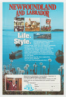 Newfoundland and Labrador - Vintage Ad - (Life Style - NFLD Tourism) # 1044 - 1980's