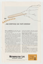 Load image into Gallery viewer, Metropolitan Life Insurance - Vintage Ad (Say AaHhhhhhh) - # 1055 - 1960's

