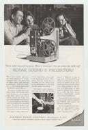 Kodak Sound 8 Projectors - Vintage Ad (Add Sound to Your 8mm Movies) - # 1057 - 1960's