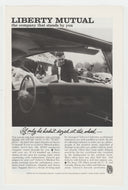 Liberty Mutual Insurance - Vintage Ad - (If Only...) - # 1062 - 1960's