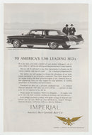 1962 Chrysler Imperial - Vintage Ad (4 Door Crown Southampton) - # 1064 - 1960's