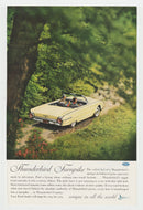 1962 Ford Thunderbird - Vintage Ad - (Thunderbird Turnpike) - # 1065 - 1960's
