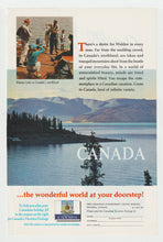 Load image into Gallery viewer, Canada Travel Bereau - Vintage Ad - (Canada's Northland) - # 1068 - 1960's

