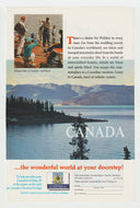 Canada Travel Bereau - Vintage Ad - (Canada's Northland) - # 1068 - 1960's