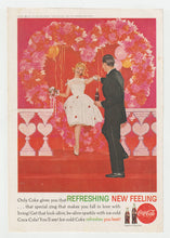 Load image into Gallery viewer, Coke - Coca-Cola - Vintage Ad - (Refreshing New Feeling) - # 1069 - 1960's
