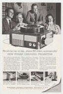 Kodak Carousel Projector - Vintage Ad - (Shows 80 Slides Automatically) - # 1073 - 1960's