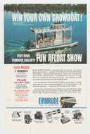 Evinrude Outboard Motors - Vintage Ad - (Fun Afloat Show) # 1081 - 1960's