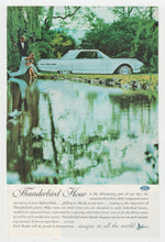Load image into Gallery viewer, 1962 Ford Thunderbird - Vintage Ad - (Thunderbird Hour) - # 1082 - 1960's
