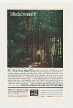 Load image into Gallery viewer, New York State Tourism - Vintage Ad - (The Black Forest) - # 1083 - 1960's
