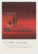 1962 Cadillac Sedan de Ville - Vintage Ad - (Cadillac Leadership) - # 1088 - 1960's
