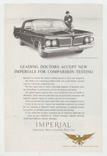 Load image into Gallery viewer, 1962 Chrysler Imperial - Vintage Ad - (4 Door Crown Southampton) - # 1089 - 1960's
