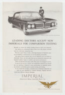 1962 Chrysler Imperial - Vintage Ad - (4 Door Crown Southampton) - # 1089 - 1960's