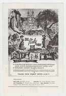 Italian State Tourist Office - Vintage Ad - (See Italy First) - # 1091 - 1960's