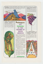 Load image into Gallery viewer, Panagra Airlines - Vintage Ad - (The Charms of South America) - # 1093 - 1960's
