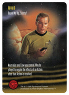 Wild - Beam Me Up, Scotty! (Trading Card) - Star Trek The Card Game - 1996 Skybox - Mint