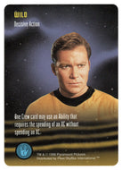 Wild - Decisive Action (Trading Card) - Star Trek The Card Game - 1996 Skybox - Mint