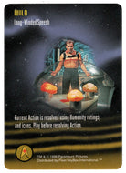 Wild - Long-Winded Speech (Trading Card) - Star Trek The Card Game - 1996 Skybox - Mint