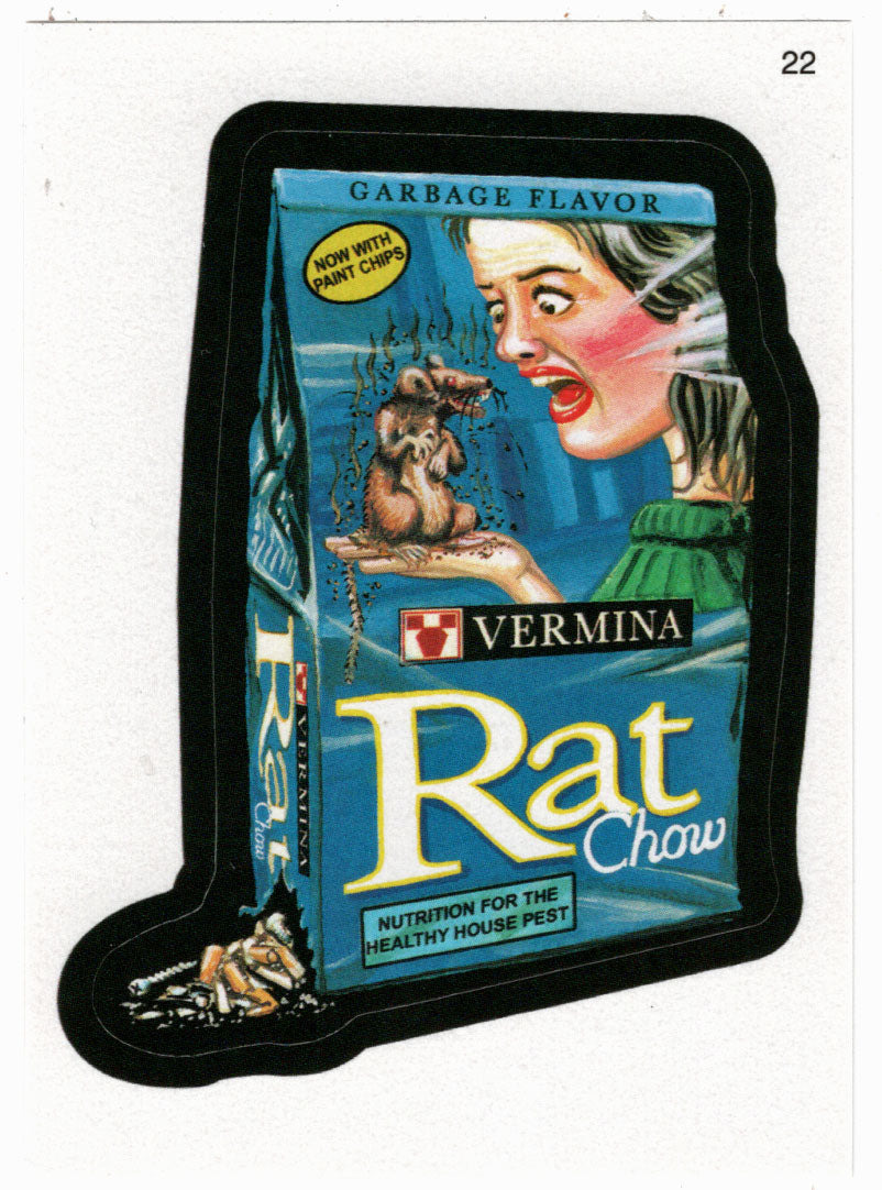 Vermina Rat Chow (Trading Card) Wacky Packages All-New Series 2 Stickers - 2005 Topps # 22 - Mint
