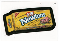 Pig Newtons (Trading Card) Wacky Packages All-New Series 2 Stickers - 2005 Topps # 33 - Mint