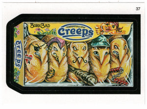 Marshmallow Creeps (Trading Card) Wacky Packages All-New Series 2 Stickers - 2005 Topps # 37 - Mint