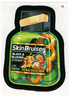 SkinBruiser Black & Blueing Aftershave (Trading Card) Wacky Packages All-New Series 4 Stickers - 2006 Topps # 12 - Mint