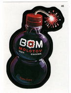 Bom Molotov Cocktail (Trading Card) Wacky Packages All-New Series 4 Stickers - 2006 Topps # 46 - Mint