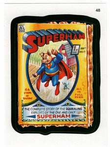 Superham (Trading Card) Wacky Packages All-New Series 4 Stickers - 2006 Topps # 48 - Mint