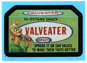 Valveater - Classic Wacky Foil Stickers (Trading Card) Wacky Packages All-New Series 4 Stickers - 2006 Topps # 9 - Mint