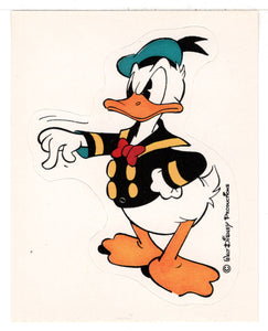 Walt Disney - Donald Duck (Trading Card - Sticker) Figurine Super Stickers - 1979 Panini - Mint