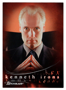 Kenneth Irons (Trading Card) Witchblade - Season One - 2002 Inkworks # 5 - Mint