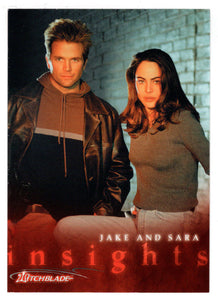 Jake and Sara (Trading Card) Witchblade - Season One - 2002 Inkworks # 65 - Mint