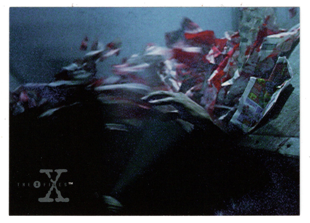 Demonic Madman's Fall (Trading Card) X-Files - Season Three - 1996 Topps # 46 - Mint