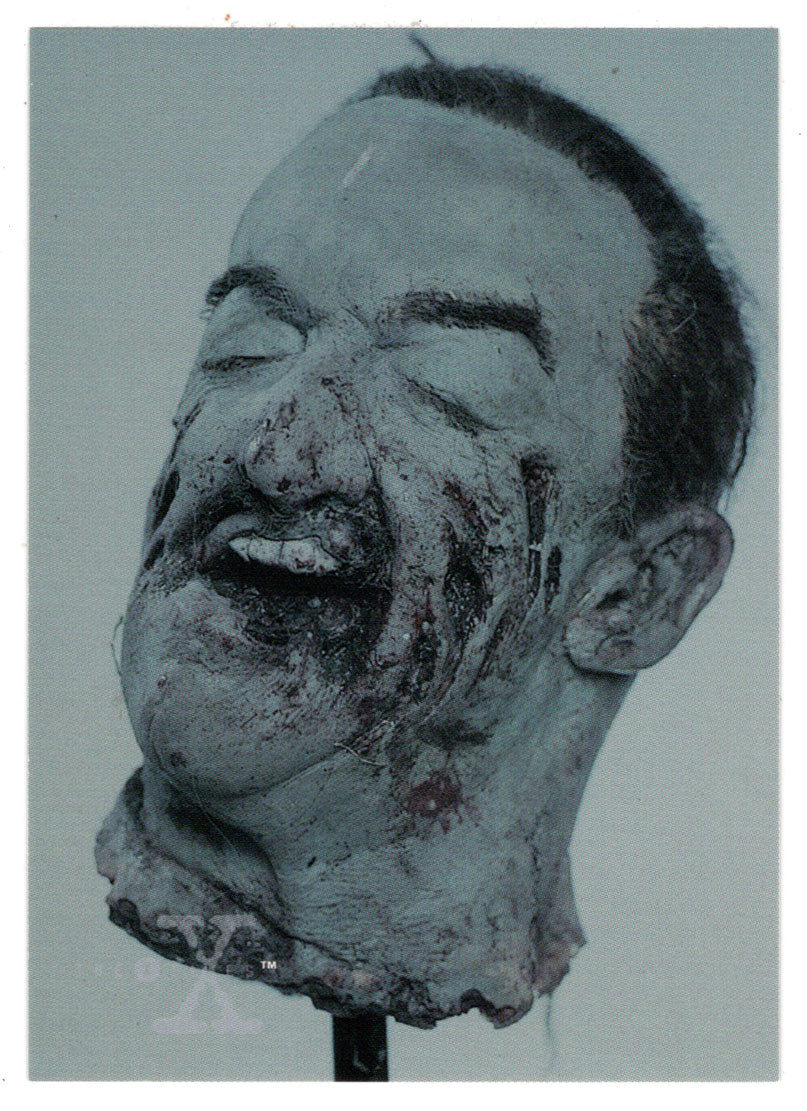 Decapitation Sculptings (Trading Card) X-Files - Season Three - 1996 Topps # 53 - Mint