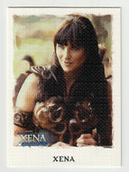Xena - Puzzle Card - Top Right (Trading Card) Xena Warrior Princess - Art & Images - 2004 Rittenhouse Archives # 1 - Mint