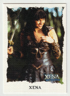 Xena - Puzzle Card - Top Left (Trading Card) Xena Warrior Princess - Art & Images - 2004 Rittenhouse Archives # 3 - Mint