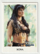 Xena - Puzzle Card - Center Right (Trading Card) Xena Warrior Princess - Art & Images - 2004 Rittenhouse Archives # 4 - Mint