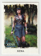 Xena - Puzzle Card - Center (Trading Card) Xena Warrior Princess - Art & Images - 2004 Rittenhouse Archives # 5 - Mint