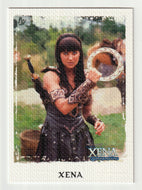 Xena - Puzzle Card - Center Left (Trading Card) Xena Warrior Princess - Art & Images - 2004 Rittenhouse Archives # 6 - Mint