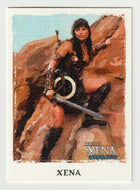 Xena - Puzzle Card - Bottom Right (Trading Card) Xena Warrior Princess - Art & Images - 2004 Rittenhouse Archives # 7 - Mint