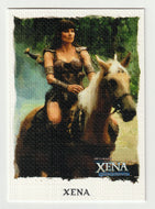 Xena - Puzzle Card - Bottom Left (Trading Card) Xena Warrior Princess - Art & Images - 2004 Rittenhouse Archives # 9 - Mint