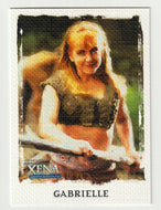 Gabrielle - Puzzle Card - Top Middle (Trading Card) Xena Warrior Princess - Art & Images - 2004 Rittenhouse Archives # 11 - Mint