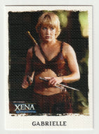 Gabrielle - Puzzle Card - Bottom Middle (Trading Card) Xena Warrior Princess - Art & Images - 2004 Rittenhouse Archives # 17 - Mint