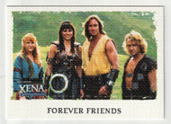 Forever Friends - Puzzle Card - Bottom Middle (Trading Card) Xena Warrior Princess - Art & Images - 2004 Rittenhouse Archives # 22 - Mint