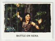 Battle On Xena (Trading Card) Xena Warrior Princess - Art & Images - 2004 Rittenhouse Archives # 62 - Mint