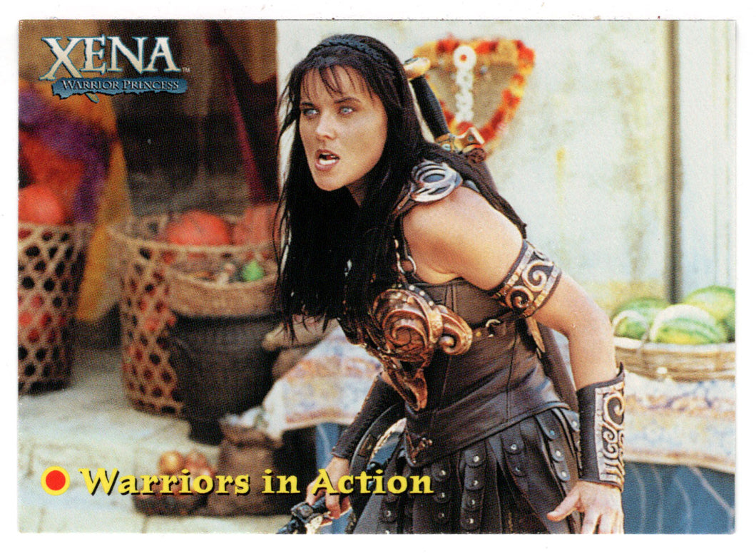 India brings new Challenges to Xena - Warrior in Action (Trading Card) Xena Warrior Princess Season Four & Five - 2001 Rittenhouse Archives # 58 - Mint