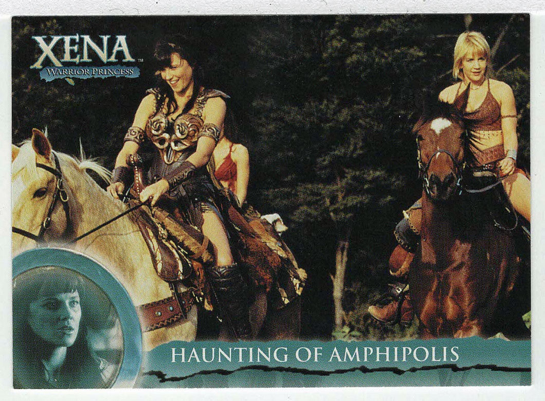 Xena Headed Home to Amphipolis with Gabrielle (Trading Card) Xena Warrior Princess Season Six - 2001 Rittenhouse Archives # 7 - Mint