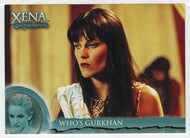 Xena was Led into The Elaborate Main Hall (Trading Card) Xena Warrior Princess Season Six - 2001 Rittenhouse Archives # 14 - Mint