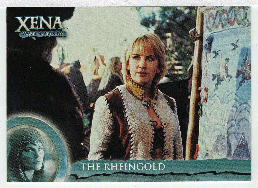 In The Past, Xena Befriended Odin (Trading Card) Xena Warrior Princess Season Six - 2001 Rittenhouse Archives # 23 - Mint