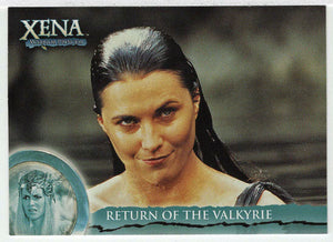 Beowulf Surprised Xena in her Chamber (Trading Card) Xena Warrior Princess Season Six - 2001 Rittenhouse Archives # 29 - Mint